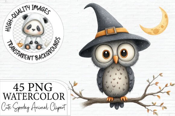 Download Cute Spooky Animal Clipart Bundle - Bundle Collection
