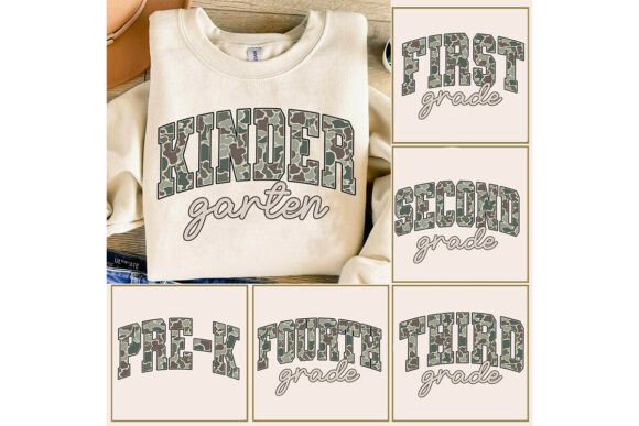 Download Back to School Boys Old Camo PNG Bundle - Bundle Collection