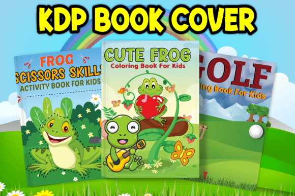 Download Frog Coloring Book Design Bundle - Bundle Collection