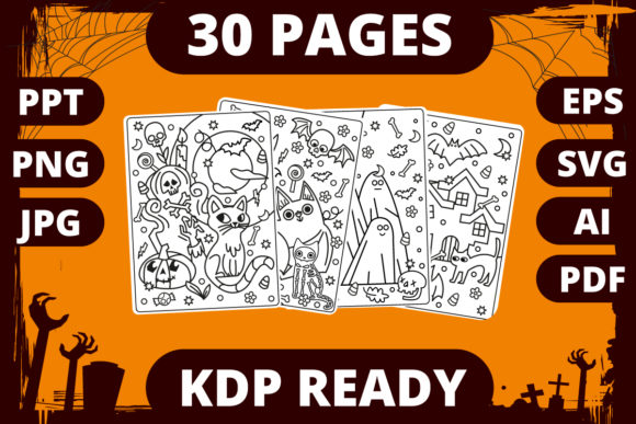 Download KDP | Halloween Coloring Book for Kids 1 - Halloween coloring book for kids Collection