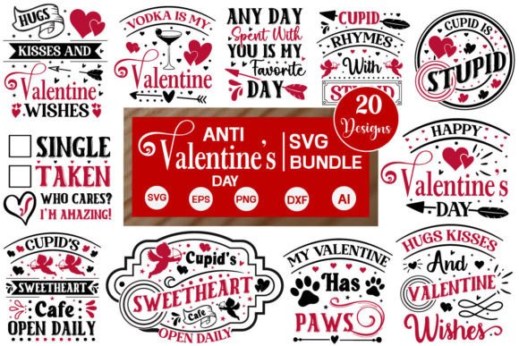 Download Anti Valentine's Day SVG Bundle - Bundle Collection