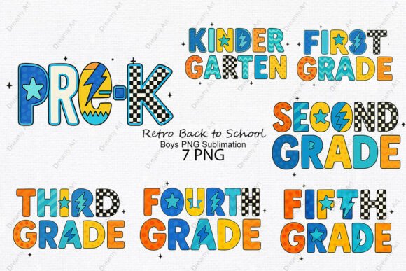 Download Retro Back to School Boys PNG Sublimatio - Boys Collection
