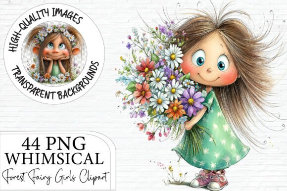 Download Forest Fairy Girls PNG Clipart Bundle - Bundle Collection