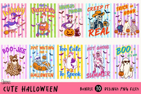 Download Cute Halloween Stripes Bundle PNG - Bundle Collection