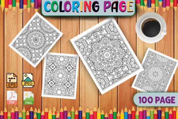Download 100 Coloring Page Bundle - Bundle Collection
