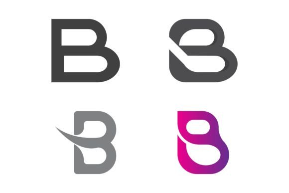 Download B Letter Vector Logo Illustration - Premium Bundle