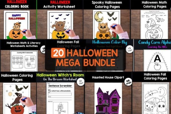 Download Halloween Educational Fun Pack Bundle - Bundle Collection