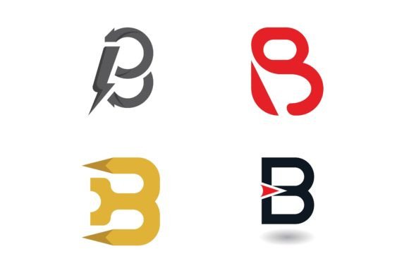 Download B Letter Vector Logo Illustration - Premium Bundle