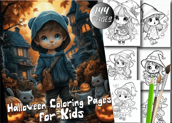 Download Halloween Coloring Book for Kids - Halloween coloring book for kids Collection