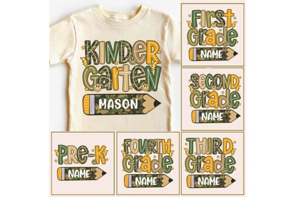 Download Camo Back to School for Boys Bundle - Bundle Collection