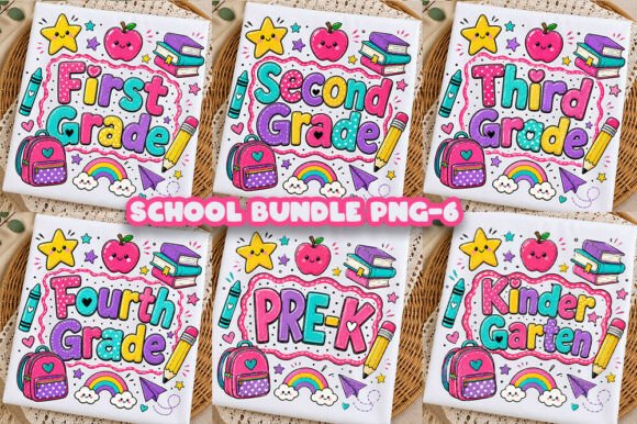 Download Pre-K, Back to School Grade Shirt Bundle - Bundle Collection