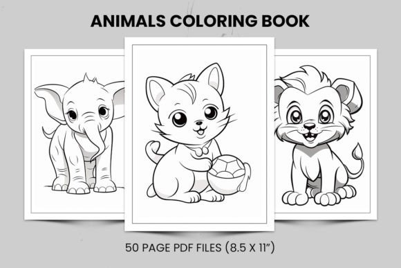 Download Animal Coloring Book Set for Children - Premium Resources