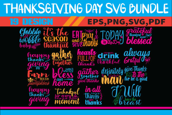 Download Thanksgiving Day Bundle - Bundle Collection